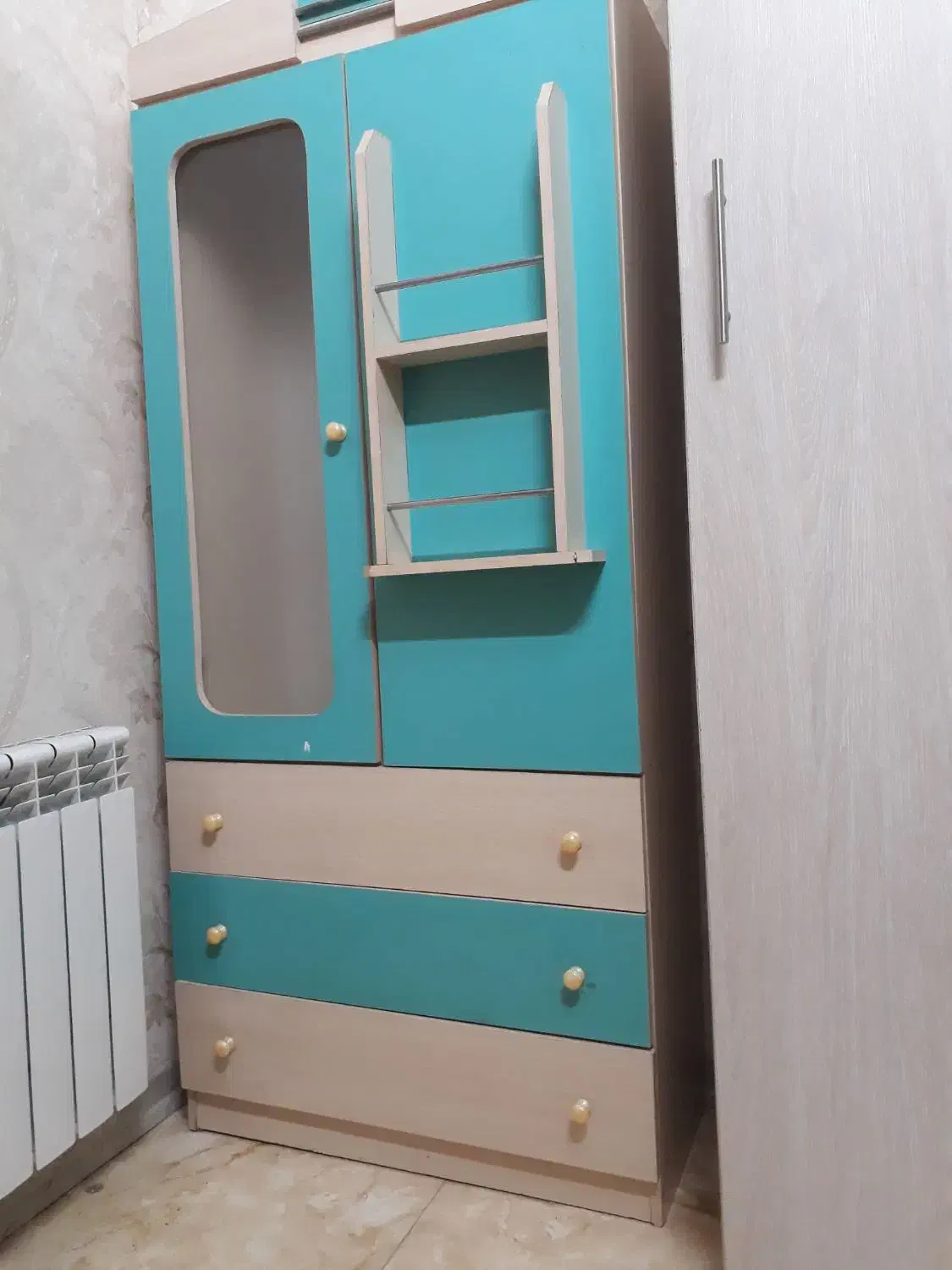 کمد کودک ام دی اف|جاکفشی، کمد، دراور|ری, حمزهآباد|دیوار