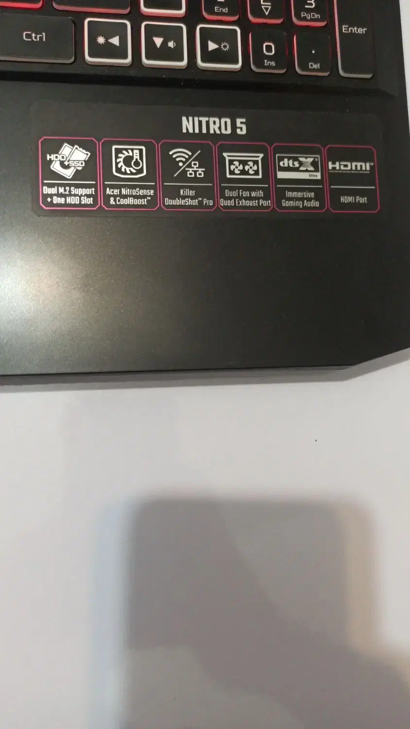 لپ‌تاپ گیمینگ Acer Nitro 5|رایانه همراه|تهران, مسعودیه|دیوار