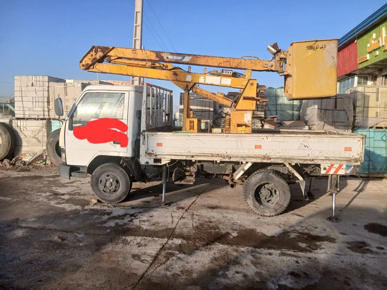 بالابر میتسوبیشی|ماشینآلات صنعتی|اقبالیه, |دیوار