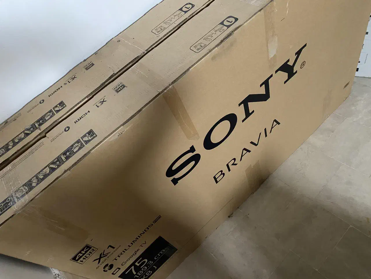 تلویزیون ۸۵ اینچ سونی|تلویزیون و پروژکتور|ساری, |دیوار