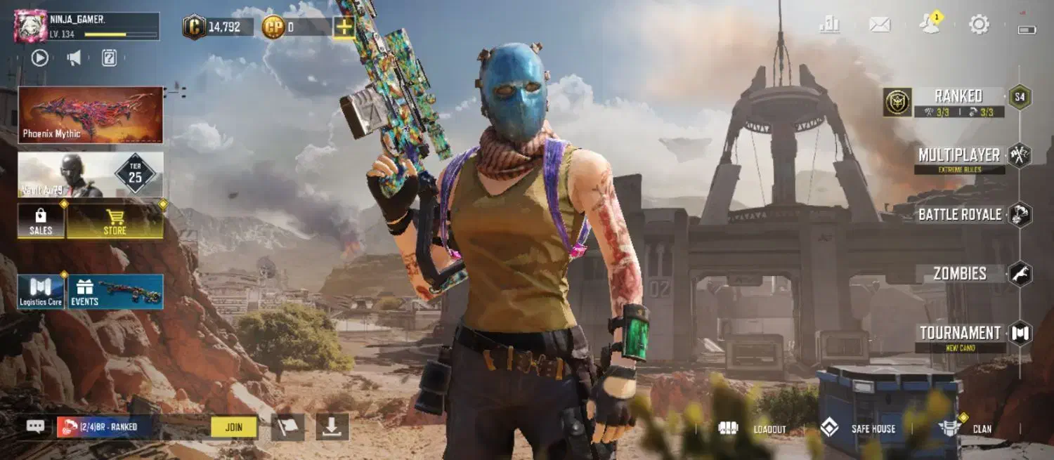 اکانت کالاف سیپی خورده|کنسول، بازی ویدئویی و آنلاین|رباطکریم, رباطکریم|دیوار