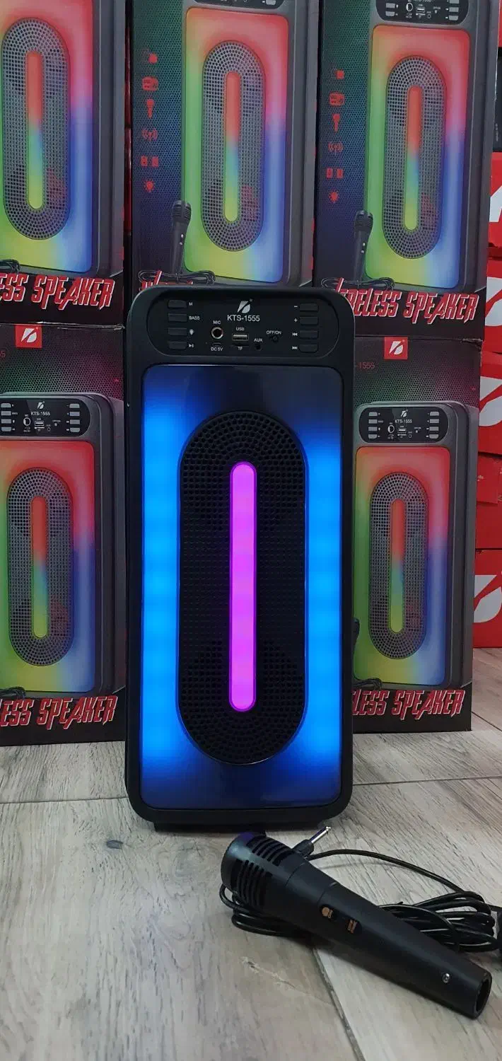 اسپیکر بلوتوثی قابل حمل KTS-1555|پخشکننده همراه|تهران, جمهوری|دیوار