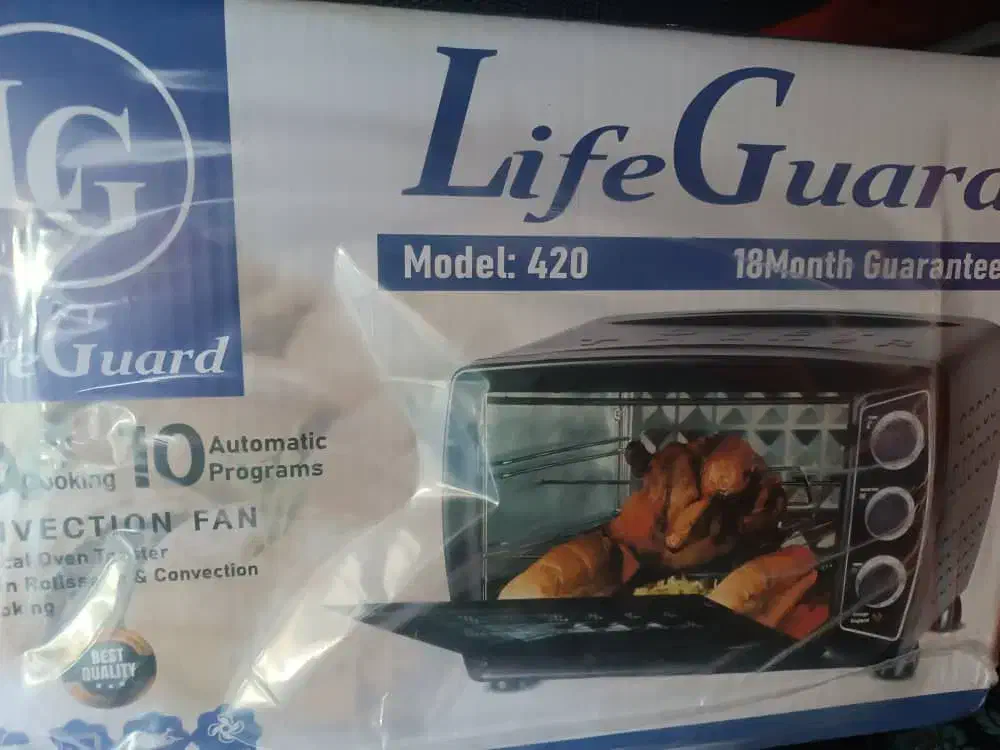 اون توستر لایف گارد Land green|اجاق گاز و لوازم برقی پخت‌وپز|خرم‌آباد, |دیوار