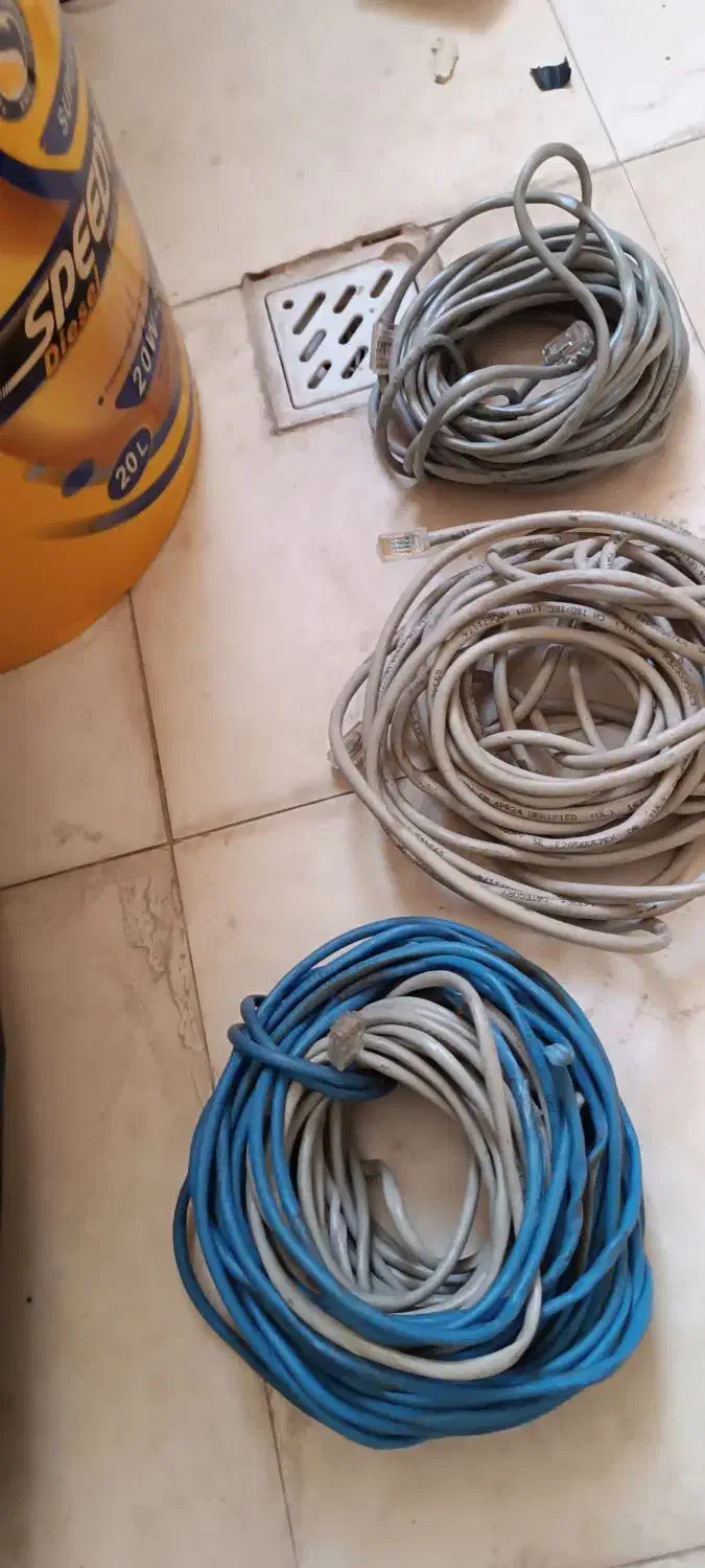 کابل شبکه 10 متری|مودم و تجهیزات شبکه|زنجان, |دیوار