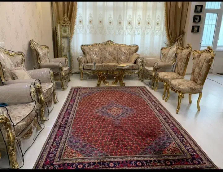 مبلمان ۹ نفره با دو صندلی میزبان اضافی|مبلمان خانگی و میز عسلی|تهران, سردارجنگل|دیوار