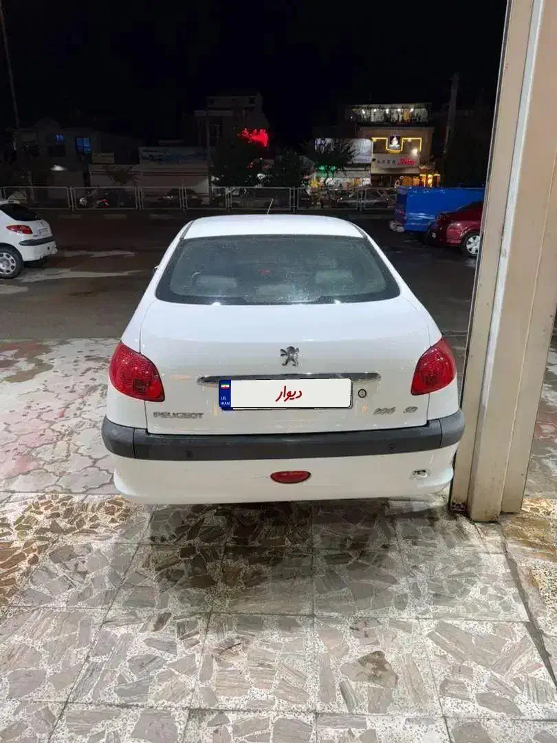 پژو ۲۰۶ sD تیوفایوv8|خودرو سواری و وانت|رشت, پاره بیجار|دیوار