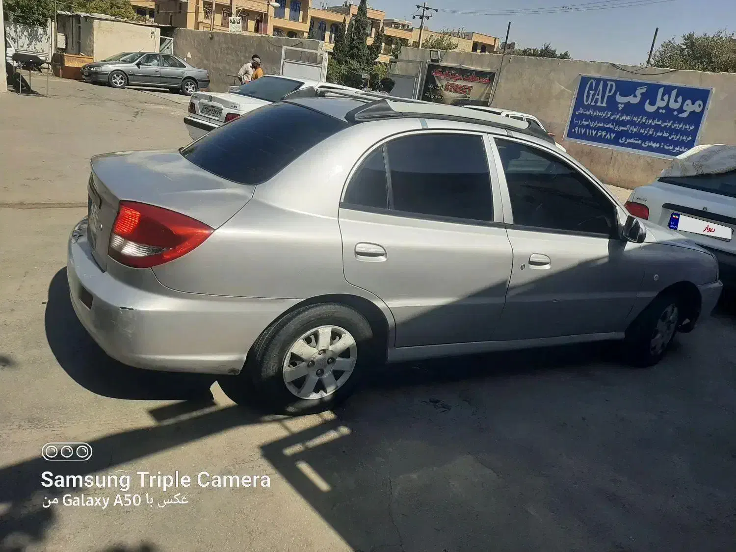 کیا ریو ۸۶، فنی سالم و بدون ضربه|خودرو سواری و وانت|شیراز, تندگویان|دیوار