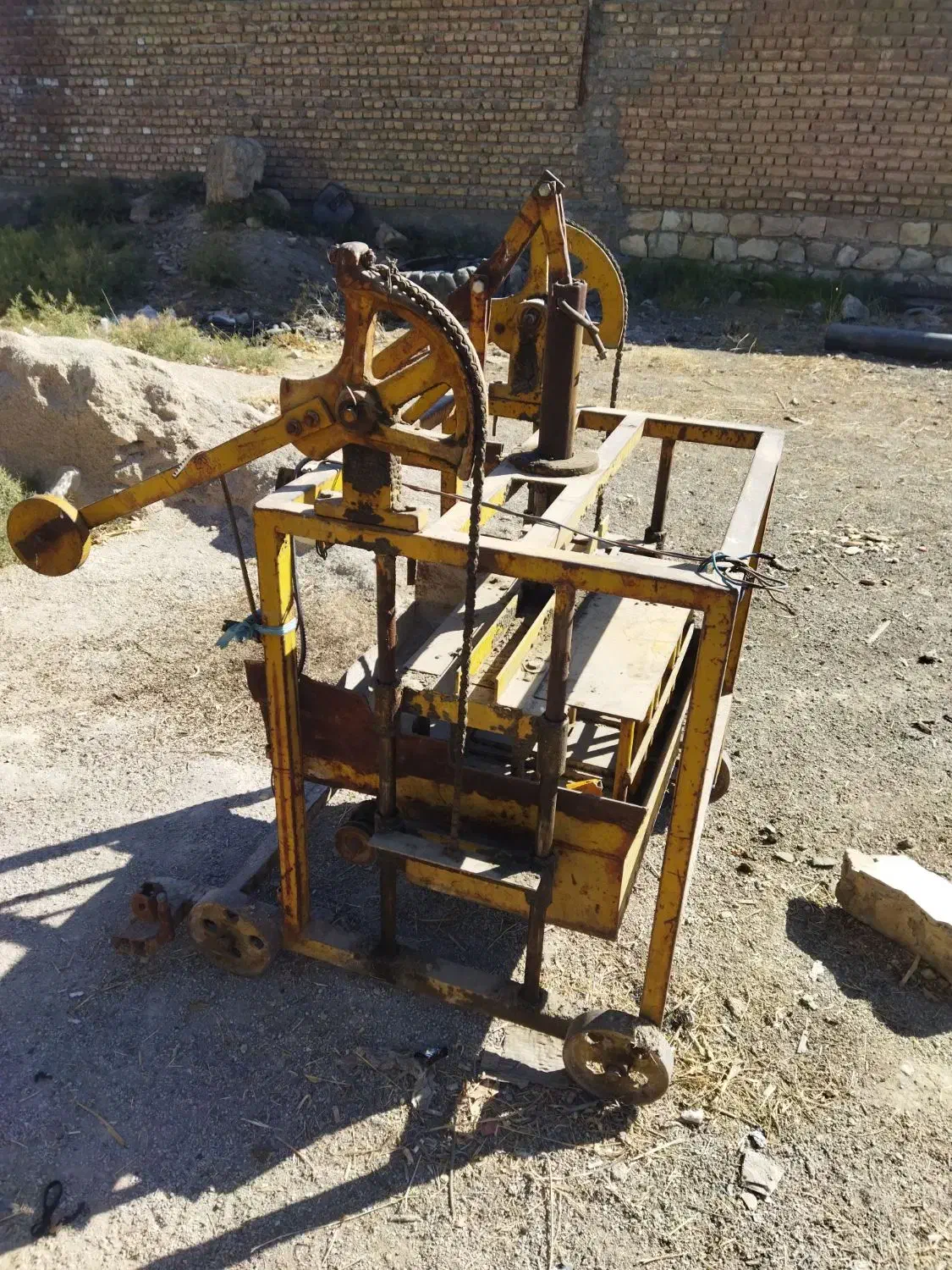 دستگاه بلوک|ماشین‌آلات صنعتی|رومشکان, |دیوار