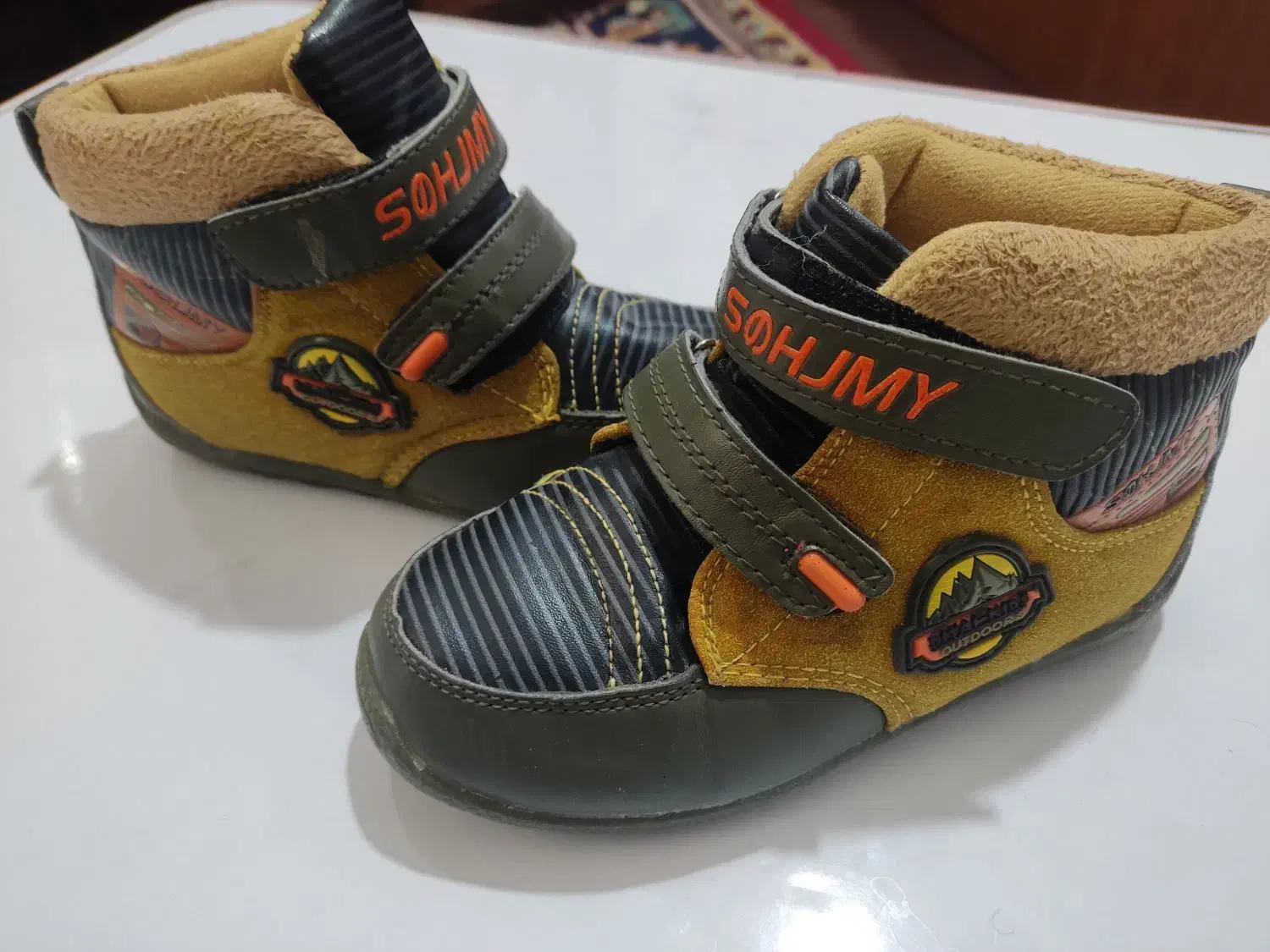 نیم بوت بچه گانه (پسرانه)|کیف، کفش، کمربند|نقده, |دیوار