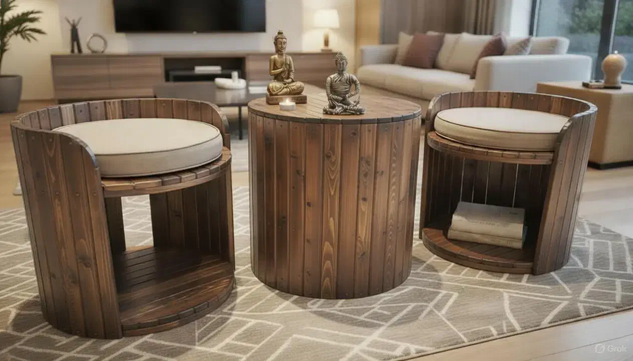 میز و صندلی گرد|میز و صندلی غذاخوری|اصفهان, فیض|دیوار