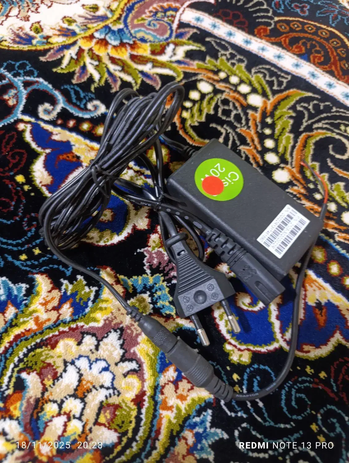 آداپتور 3آمپر نو|قطعات و لوازم جانبی رایانه|نسیمشهر, |دیوار