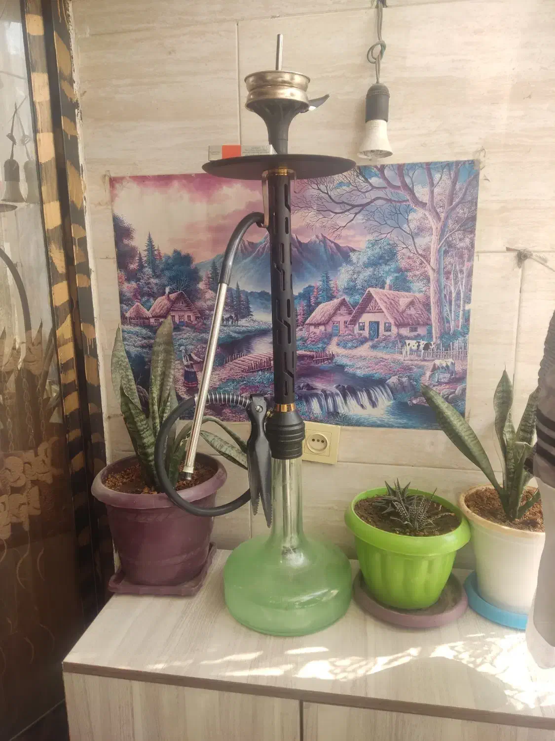 قلیون عربی اصل معاوضه با کتونی گوشی و ..|کوهنوردی و کمپینگ|قرچک, زیبا شهر|دیوار