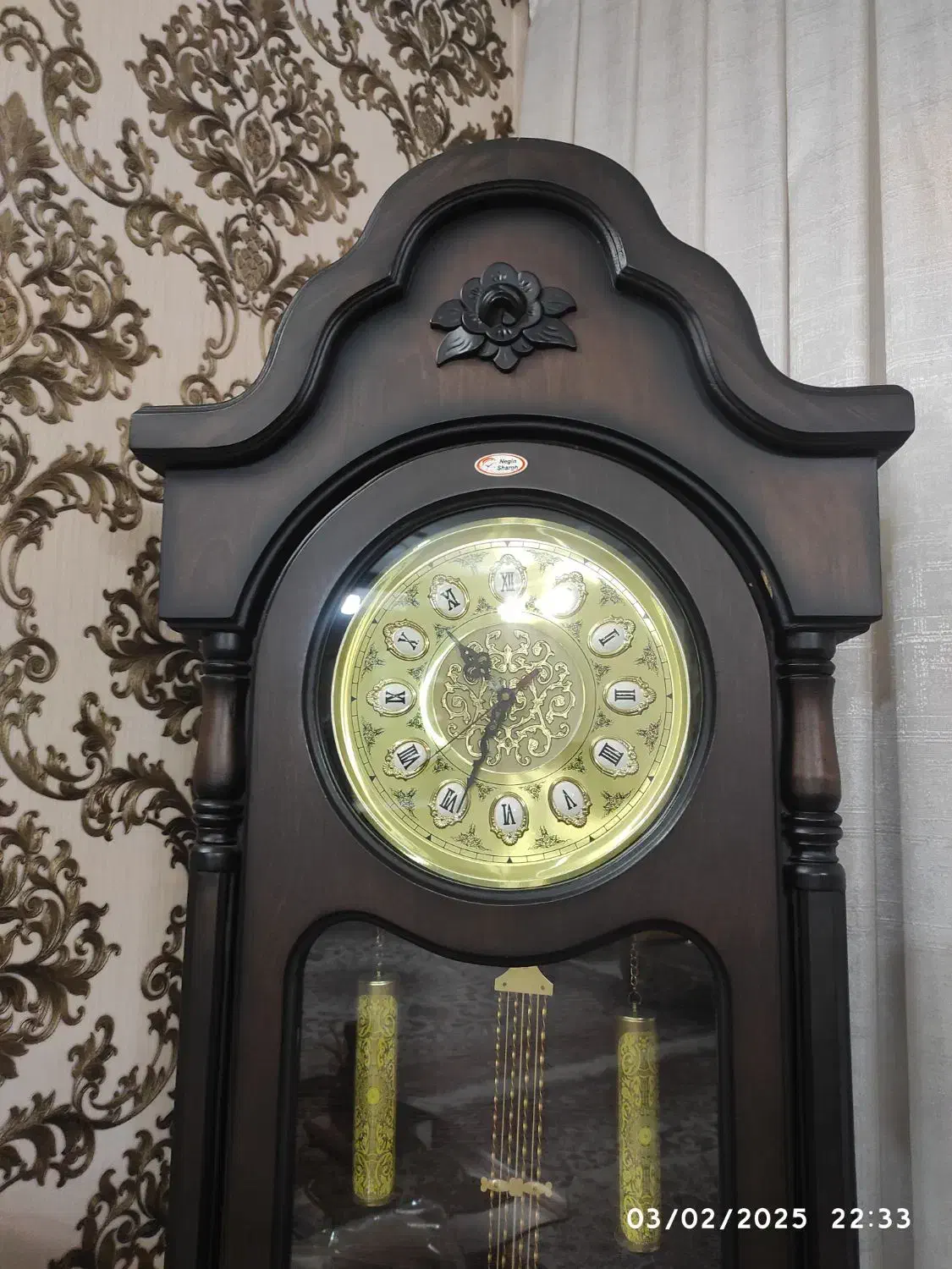 ساعت ایستاده چوبی|ساعت دیواری و تزئینی|مشهد, انقلاب|دیوار