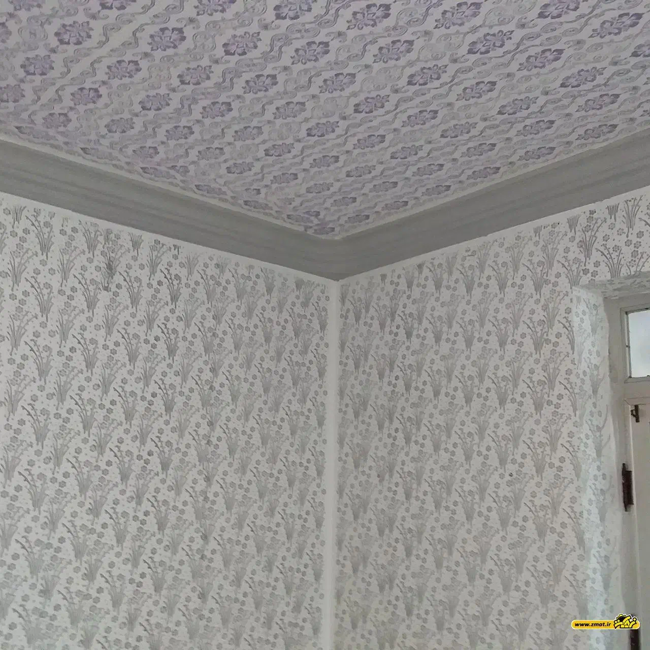 نقاشی ساختمان و اجرای طرح کاغذدیواری|خدمات پیشه و مهارت|نهاوند, |دیوار