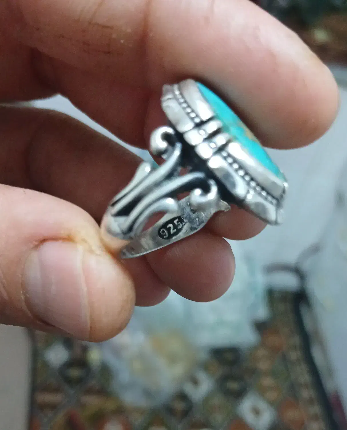 انگشتر فیروزه|جواهرات|ساوه, |دیوار