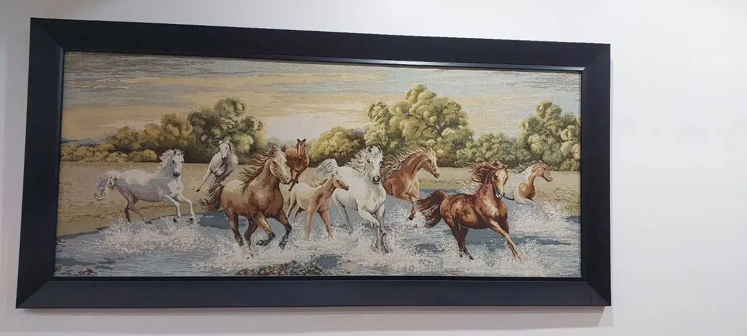 تابلو پارچه ای تمیزوزیبا|تابلو، نقاشی، عکس|امیدیه, |دیوار