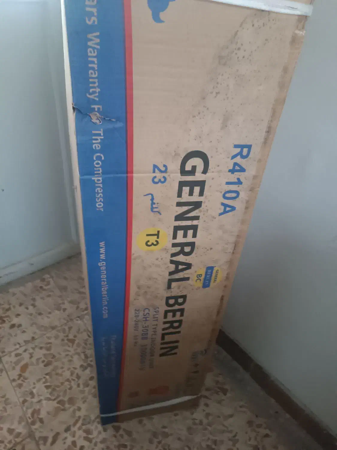 کولر گازی ۳۰ هزار جنرال برلین آکبند T3|کولر گازی و فن‌کوئل|کرمانشاه, |دیوار