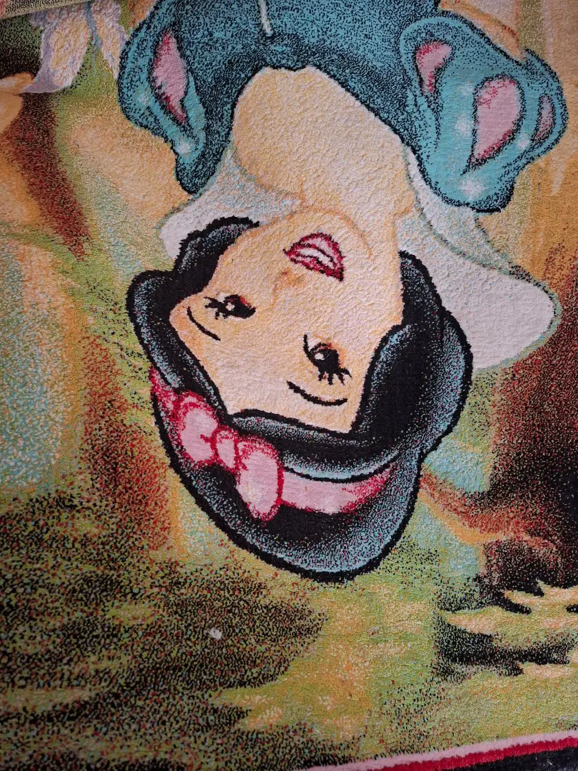 فرش اطاق بچه طرح سفید برفی سالم سالم|فرش|کرج, کمالشهر|دیوار