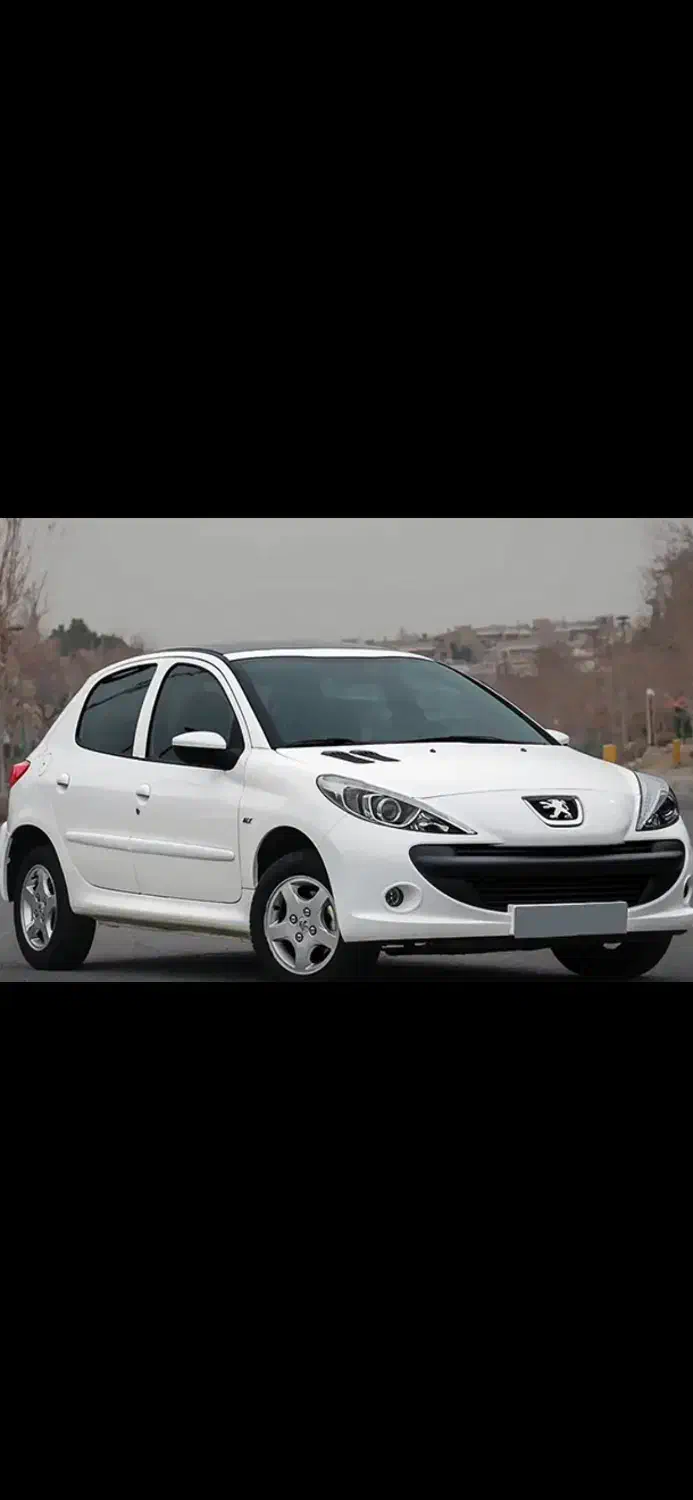 ۲۰۷ پانا ۱۴۰۱ سفید رینگ فولادی فرمان برقی|خودرو سواری و وانت|یزد, |دیوار