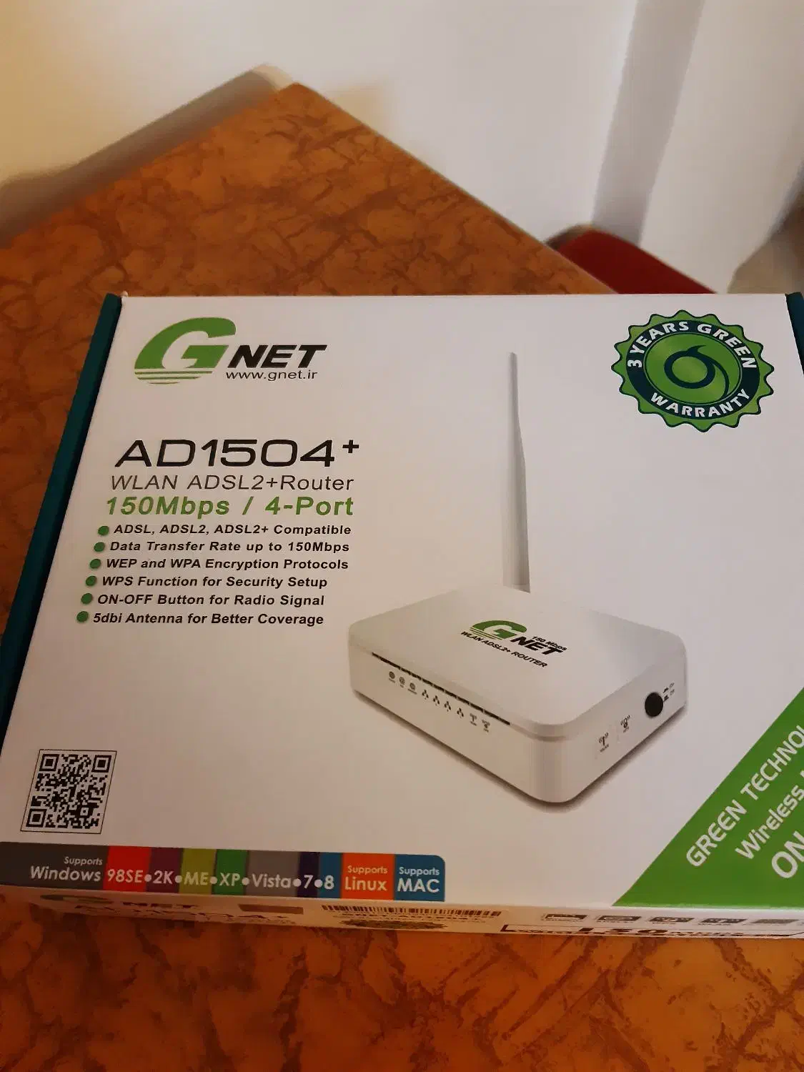 یک دستگاه مودم کاملا سالم و نو|مودم و تجهیزات شبکه|مشهد, رضاشهر|دیوار