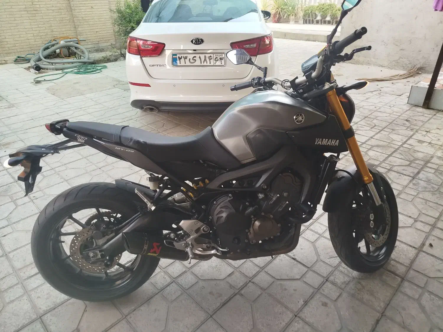 فروش موتور سنگین یاماها ام تی9|موتورسیکلت|قیروکارزین, |دیوار