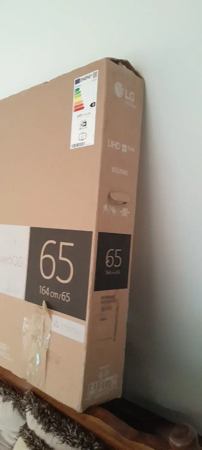 کارتن تلویزیون LG 65|ابزارآلات|تهران, حسین‌آباد|دیوار