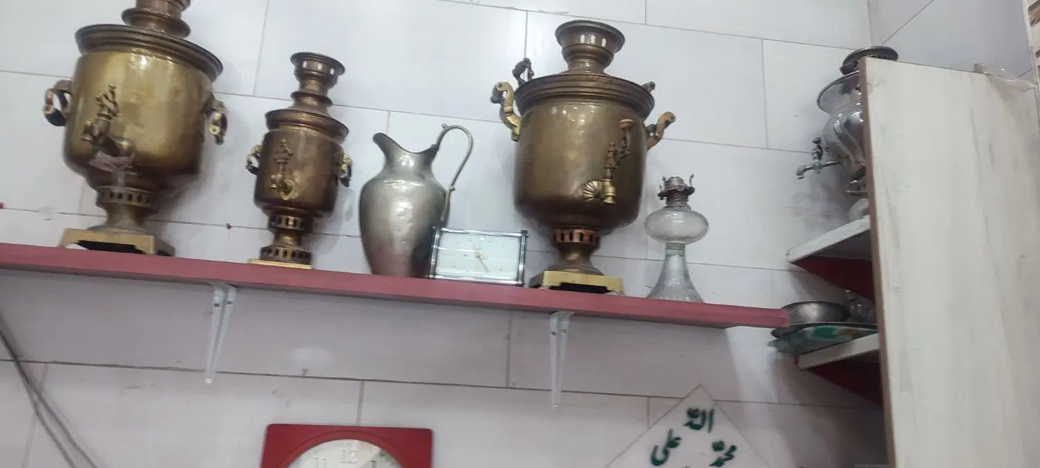 کلیه اجناس سماور و چراغ ها ۱۲۰میلیون|کلکسیون اشیاء عتیقه|تهران, شیوا|دیوار