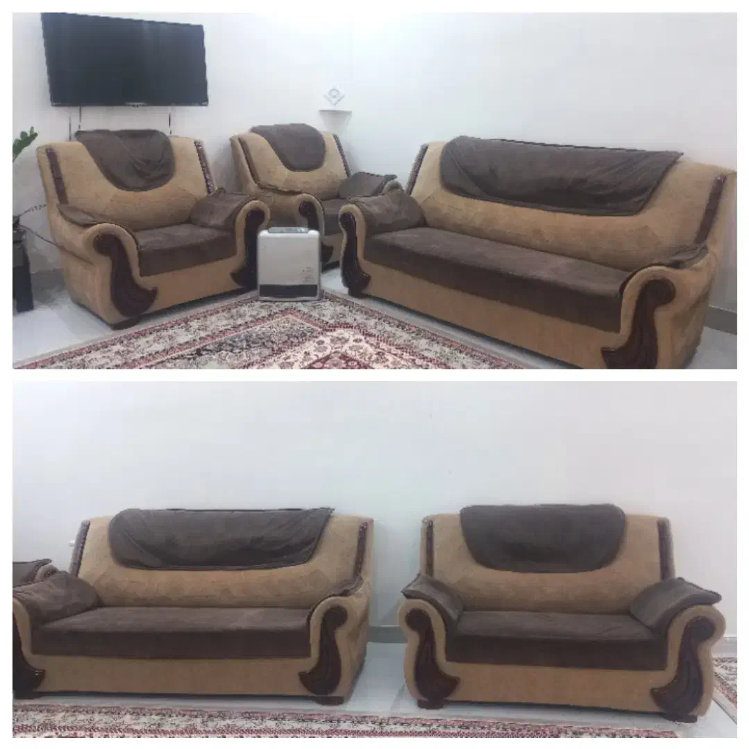 مبلمان|مبلمان خانگی و میز عسلی|گناباد, |دیوار