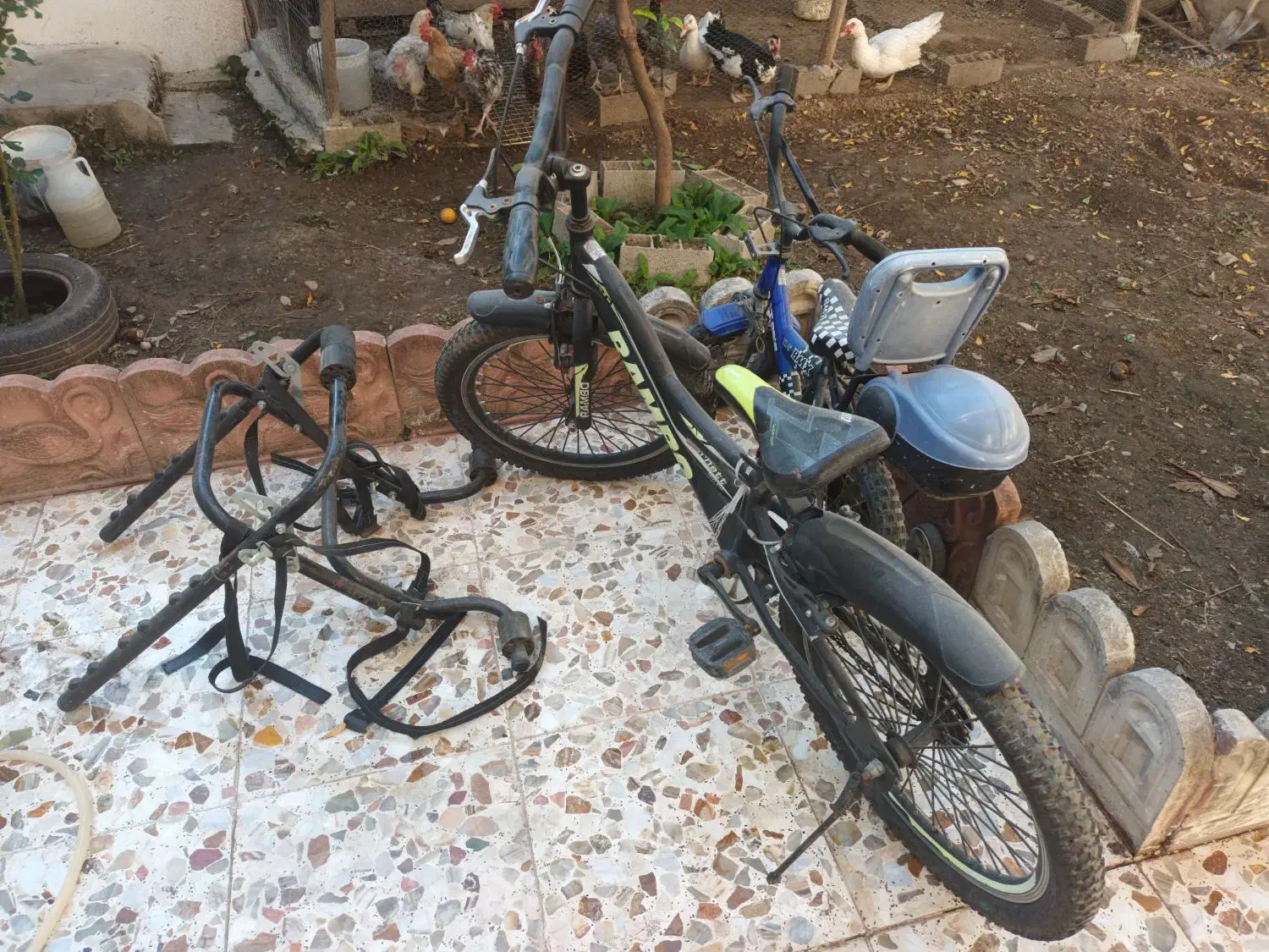 دوچرخه و باربند صندوقی دوچرخه|دوچرخه، اسکیت، اسکوتر|ساری, |دیوار