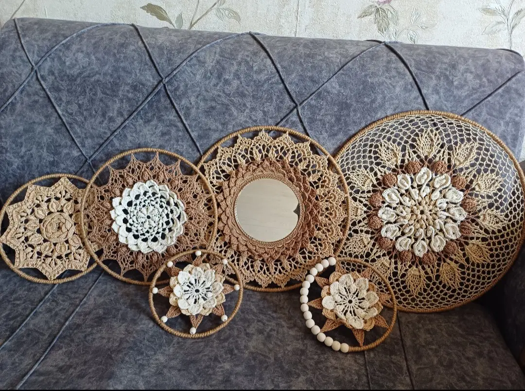 دیوار کوب ماندالا|صنایع دستی و سایر لوازم تزئینی|شیراز, زرهی|دیوار