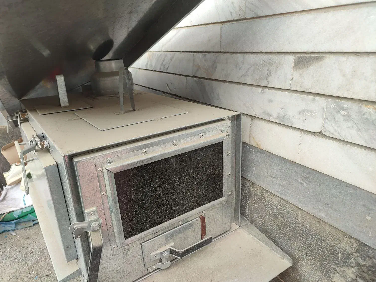 بخاری چوبی|بخاری، هیتر، شومینه|بندر ترکمن, |دیوار