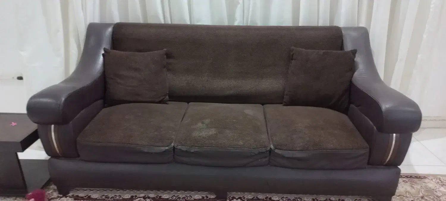 مبل ۷ نفره|مبلمان خانگی و میز عسلی|مسجد سلیمان, |دیوار