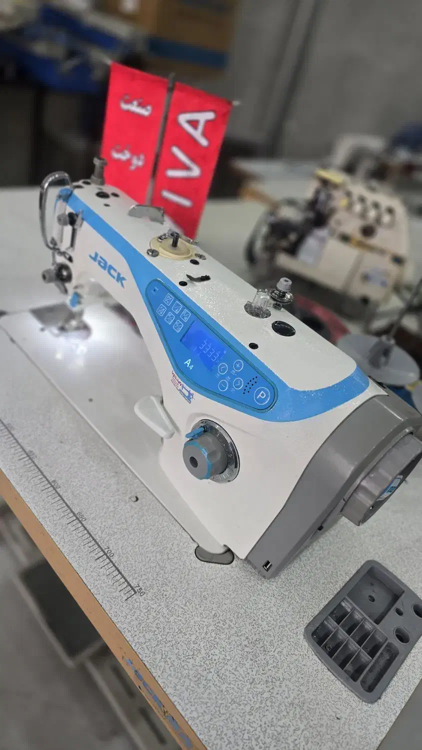 چرخ خیاطی راسته دوز جک A4 H سخن گو ظخیم و ظریف دوز|چرخ خیاطی و ریسندگی|تهران, دولتخواه شمالی|دیوار