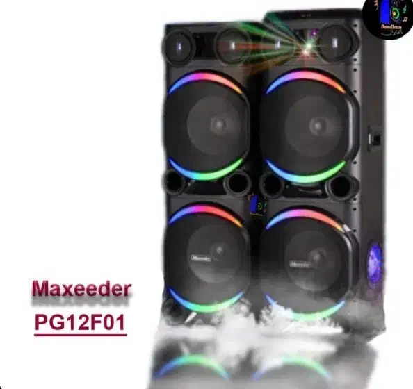 باندبلوتوثی خانگی مکسیدرPG12FO1 مه ساز لیزری دودزا|سیستم صوتی خانگی|خمین, |دیوار