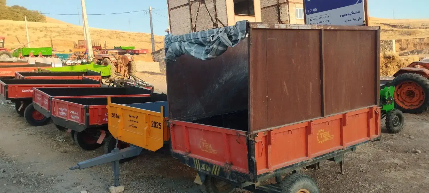 تریلی دوچرخ فنردار جک دارد|قطعات یدکی و لوازم جانبی|جوانرود, |دیوار