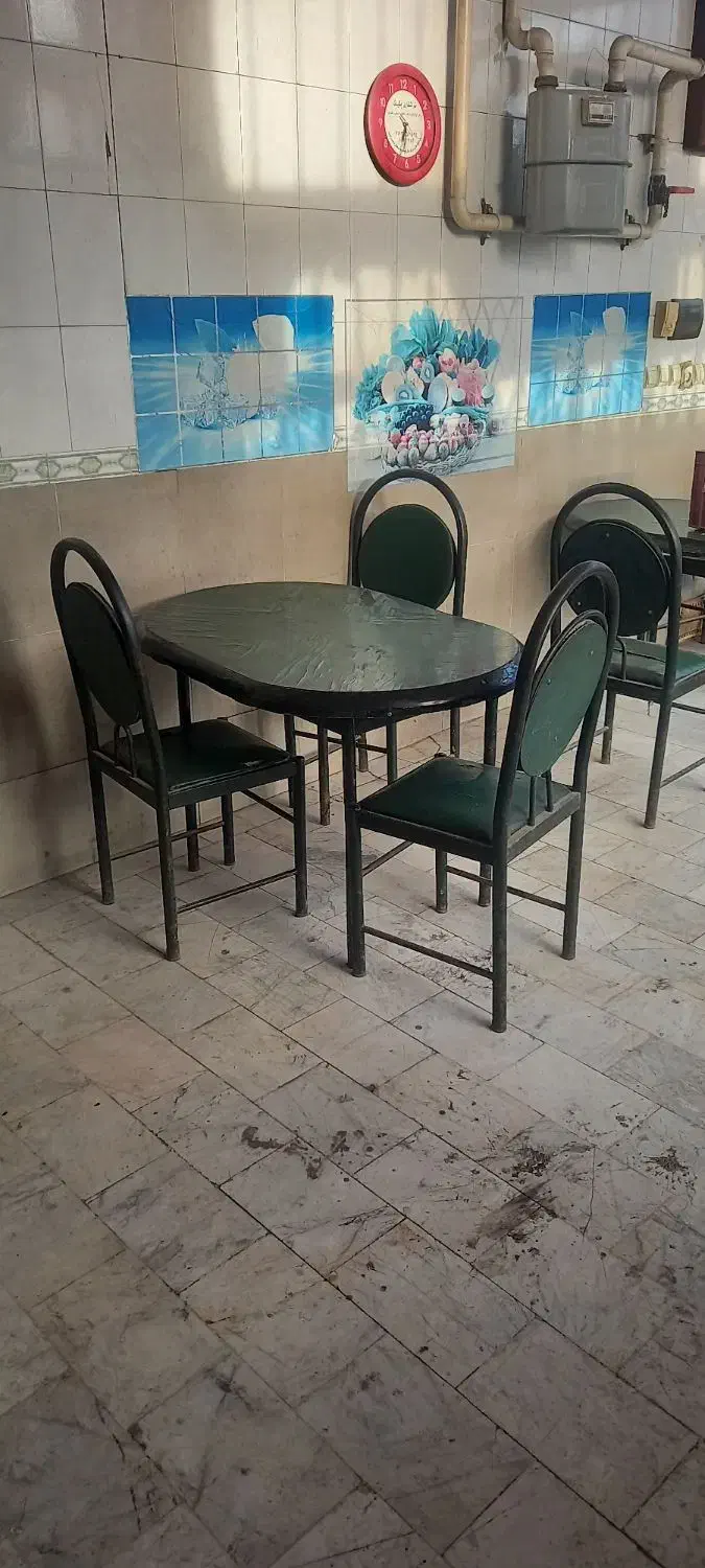 میز صندلی بایخجال|میز و صندلی غذاخوری|اردبیل, |دیوار