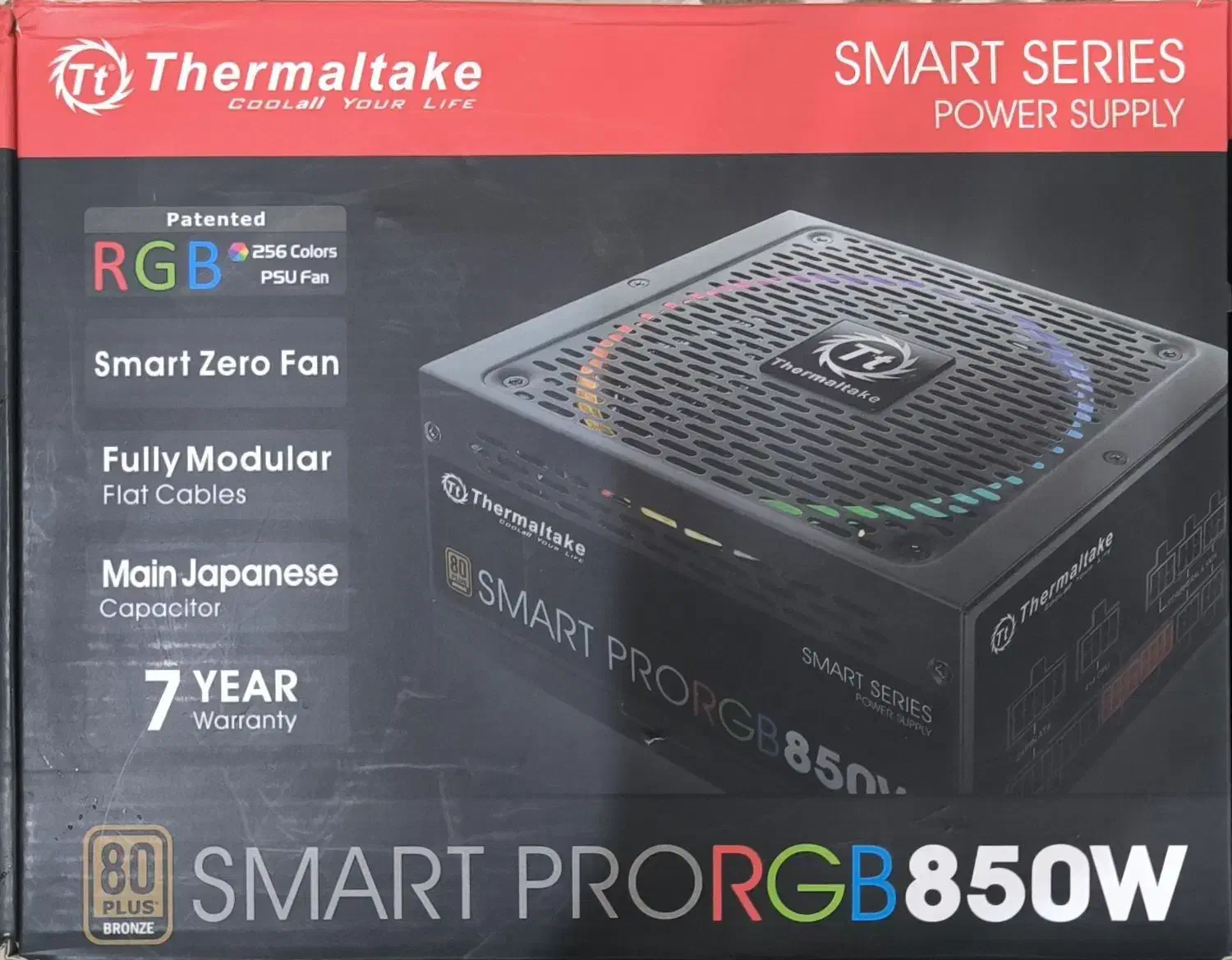 منبع تغذیه پاور thermaltake 850w|قطعات و لوازم جانبی رایانه|جم, |دیوار