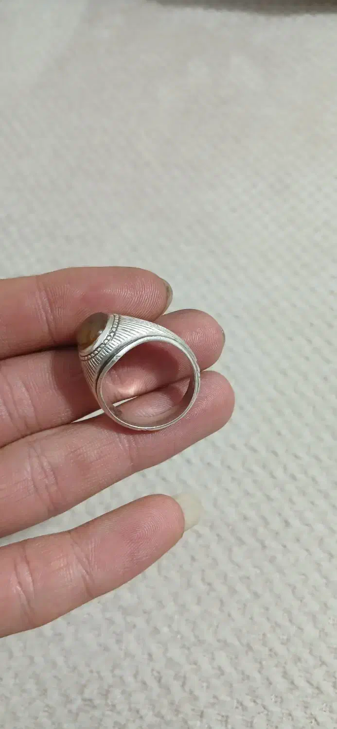 انگشتر نقره عقیق جزء یمن|جواهرات|قم, هنرستان|دیوار