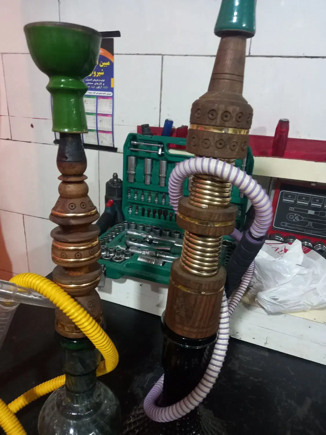 قلیان مرتب وعالی|کلکسیون و سرگرمی|شیروان (خراسان), |دیوار