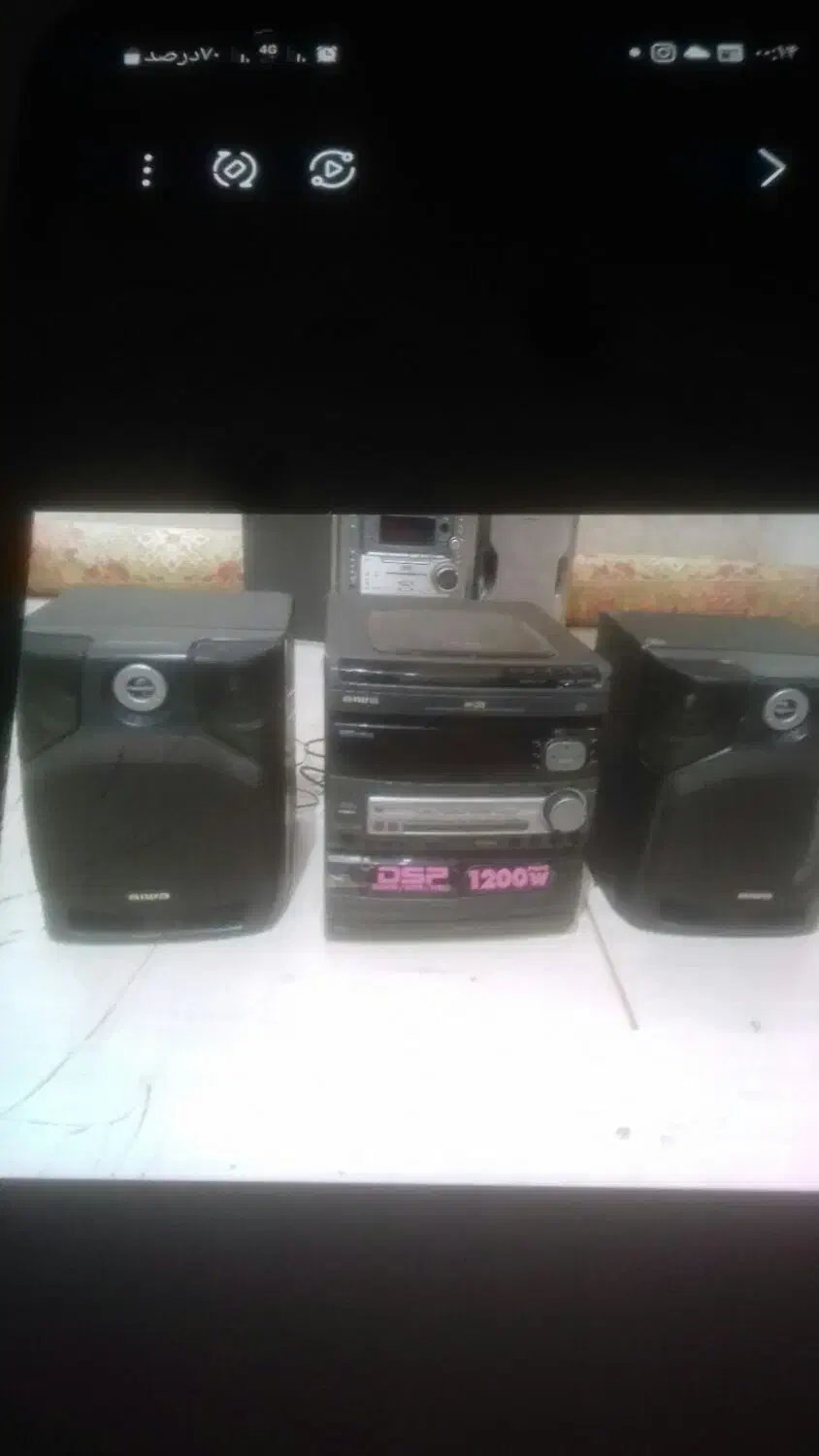 ظبط آیوا 3دیسک|سیستم صوتی خانگی|رشت, کاکتوس|دیوار