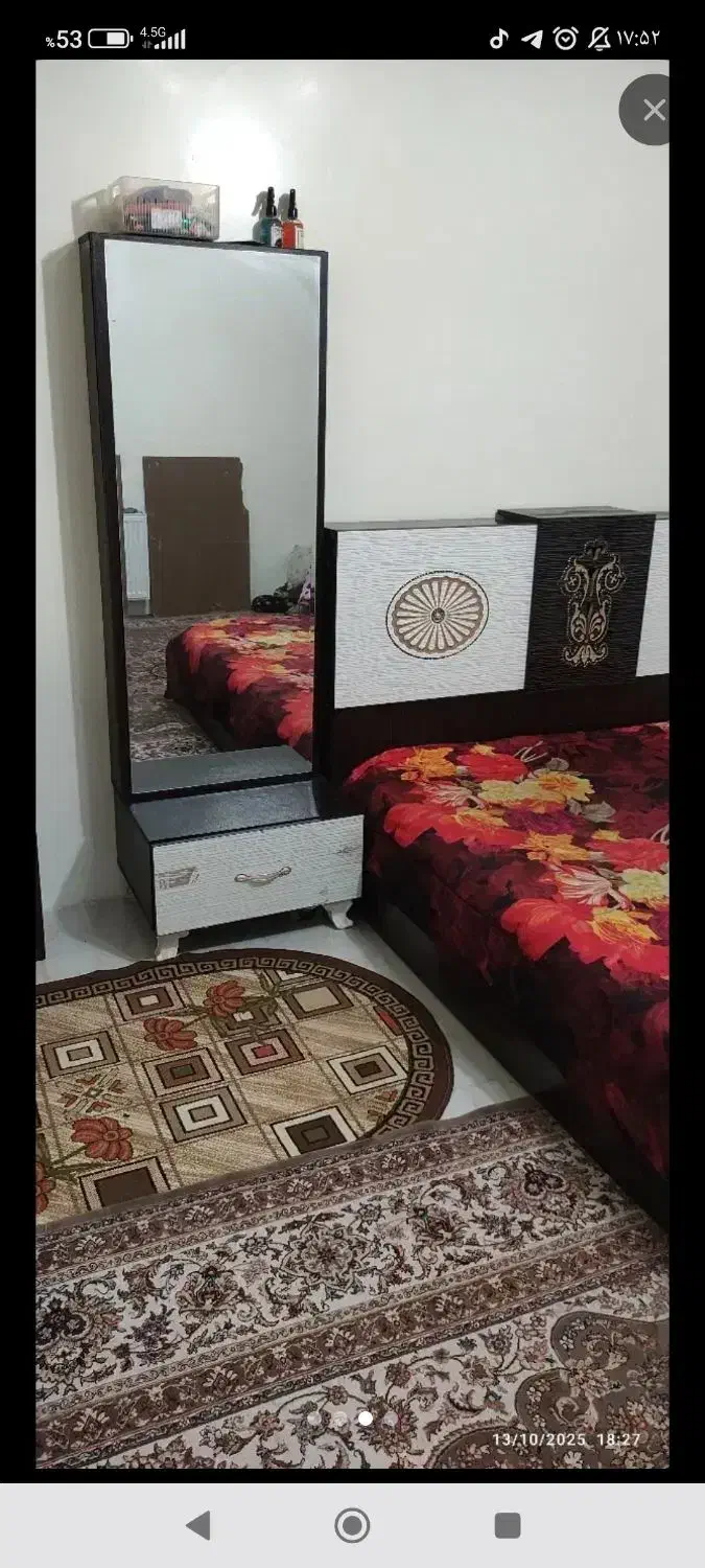 تخت دونفره سالم|تخت و سرویس خواب|کهریزک, |دیوار