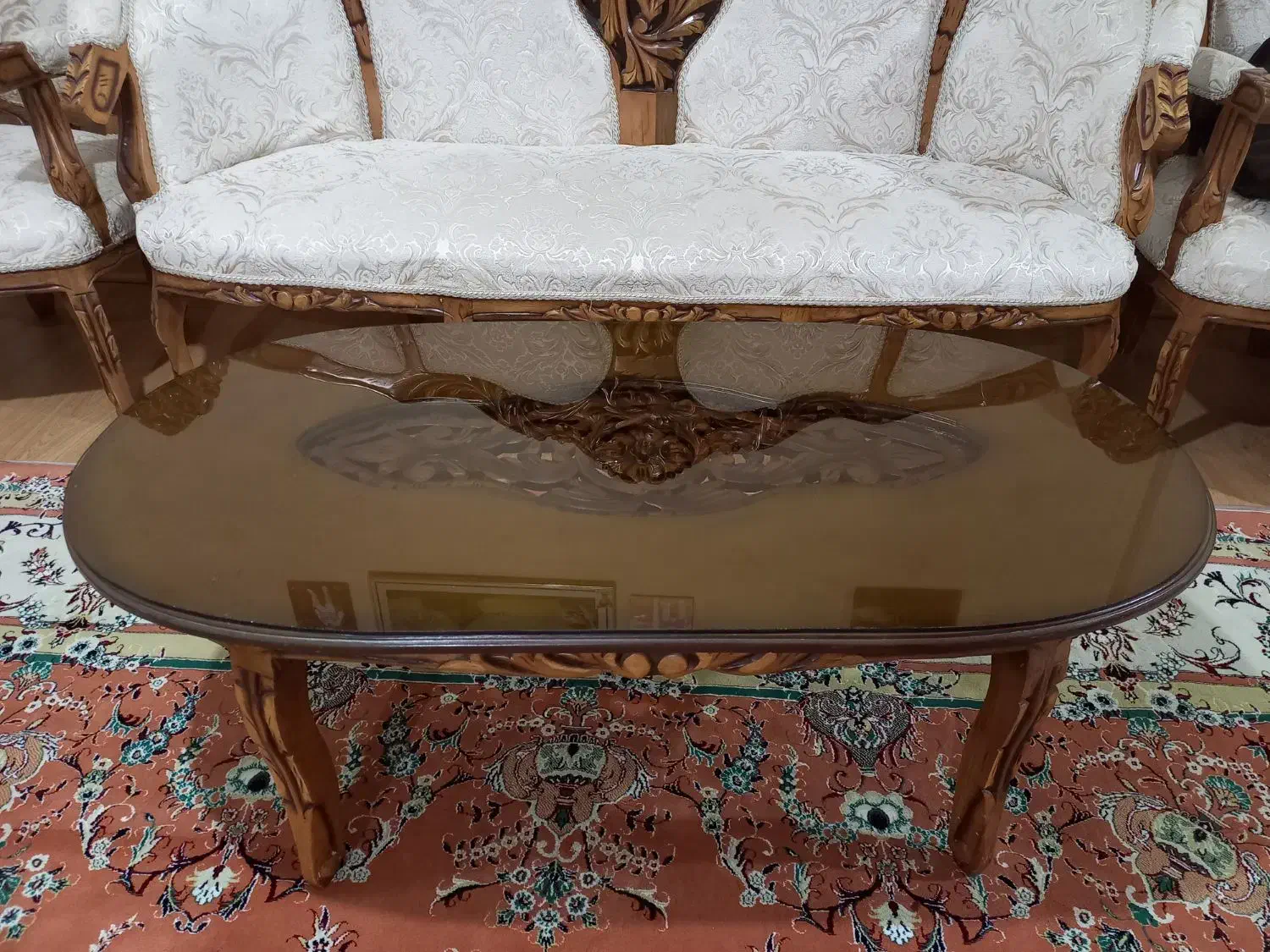 مبل ۹نفره سلطنتی|مبلمان خانگی و میز عسلی|اردبیل, |دیوار