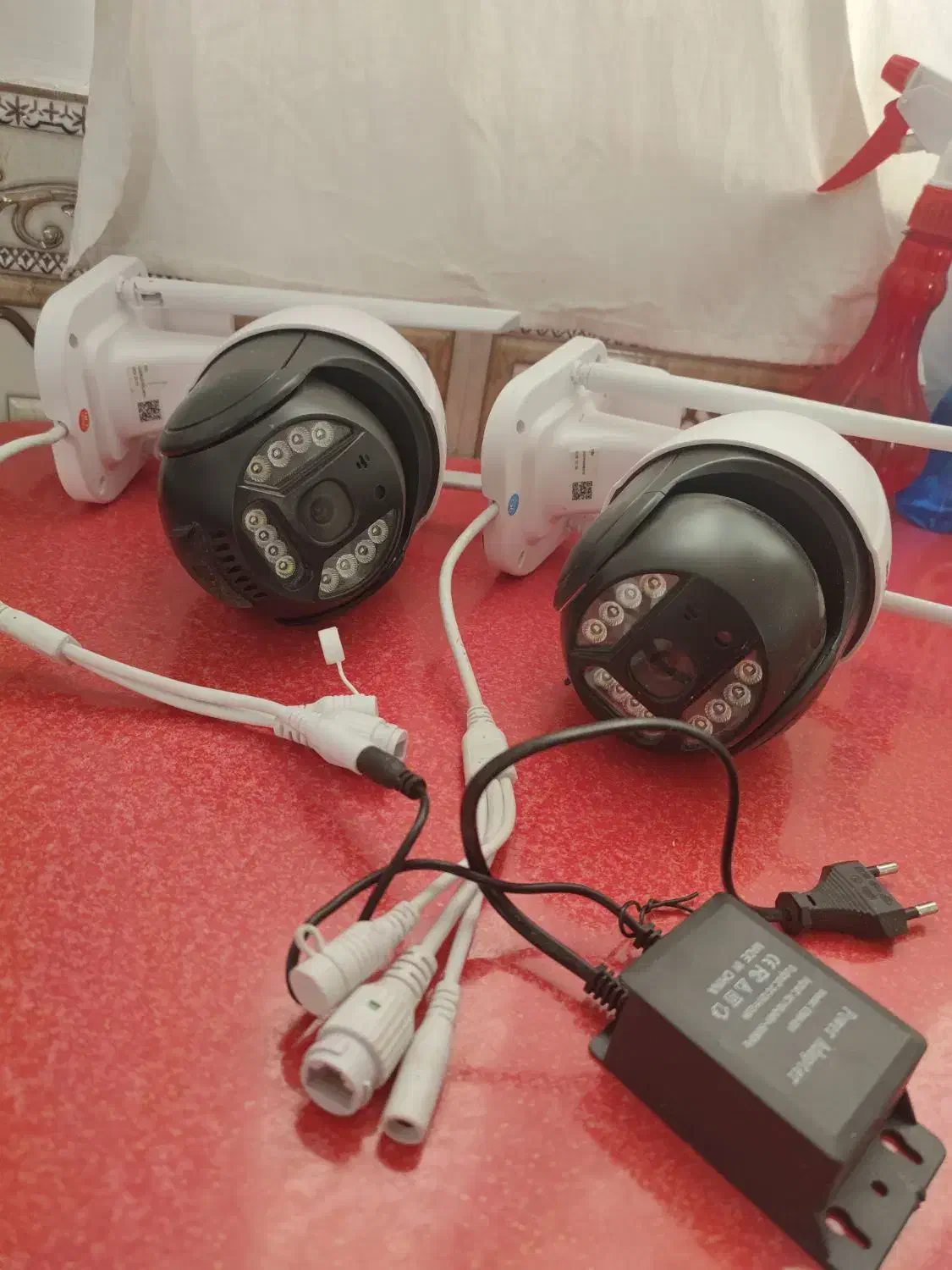 دوربین|دوربین مداربسته|الشتر, |دیوار