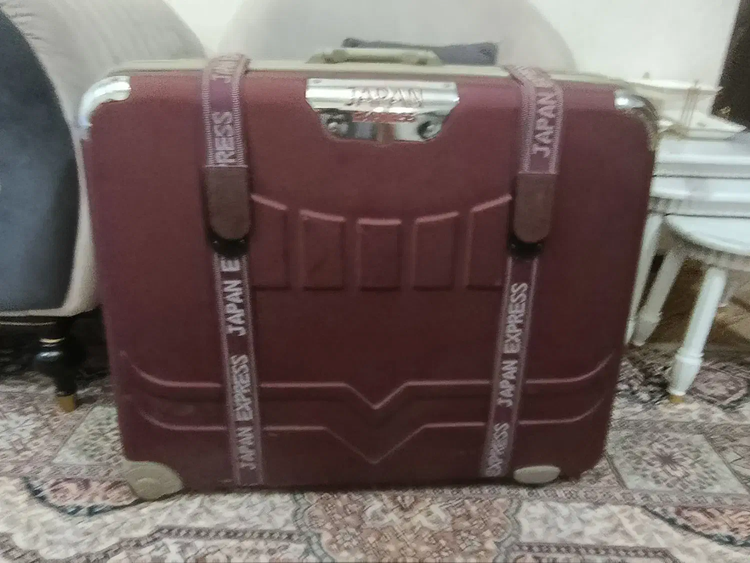 چمدان و تاج پرده|پرده، رانر، رومیزی|ایذه, |دیوار