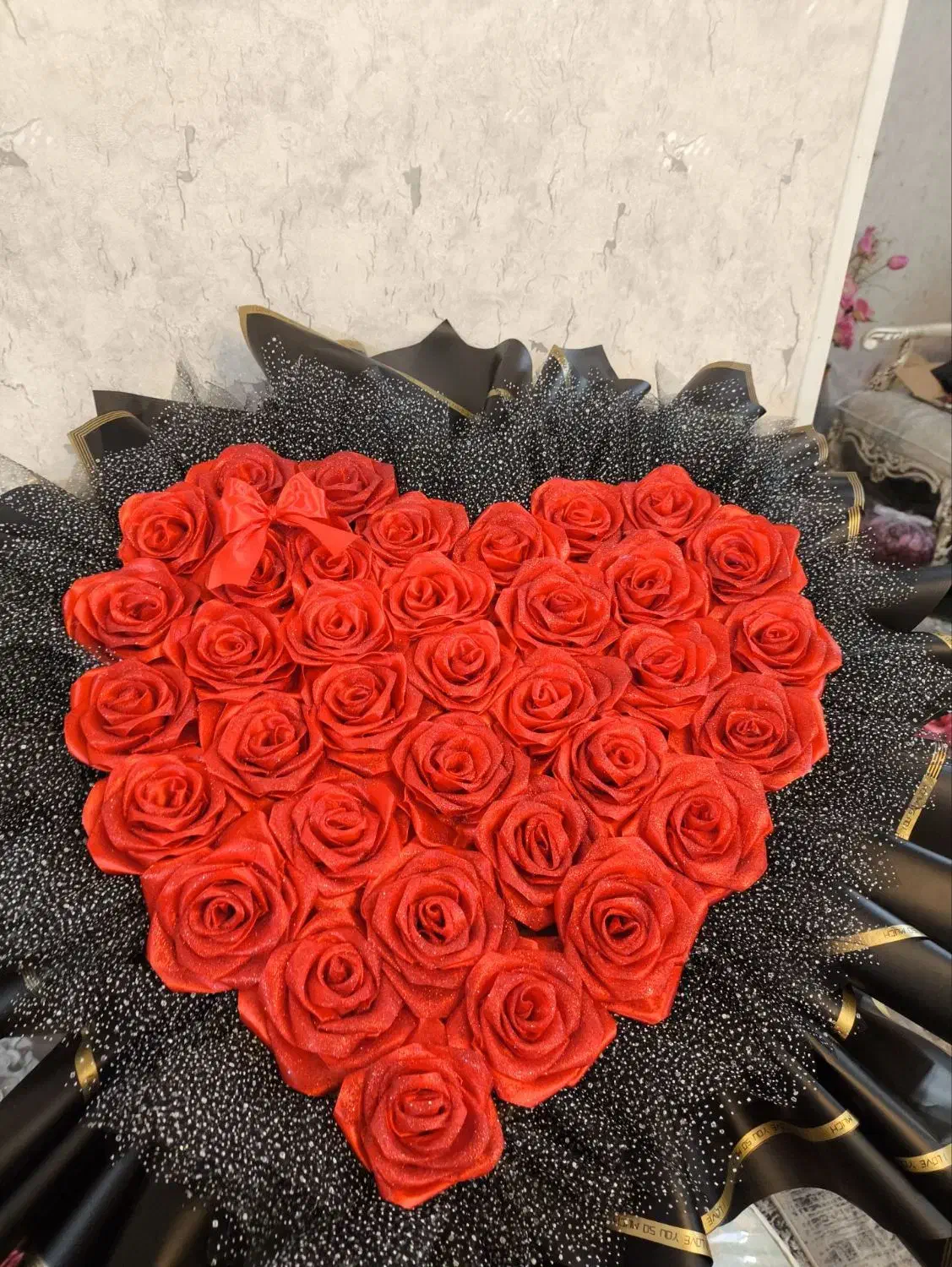 دسته گل روبانی لاکچری|گل مصنوعی|ورامین, ورامین|دیوار