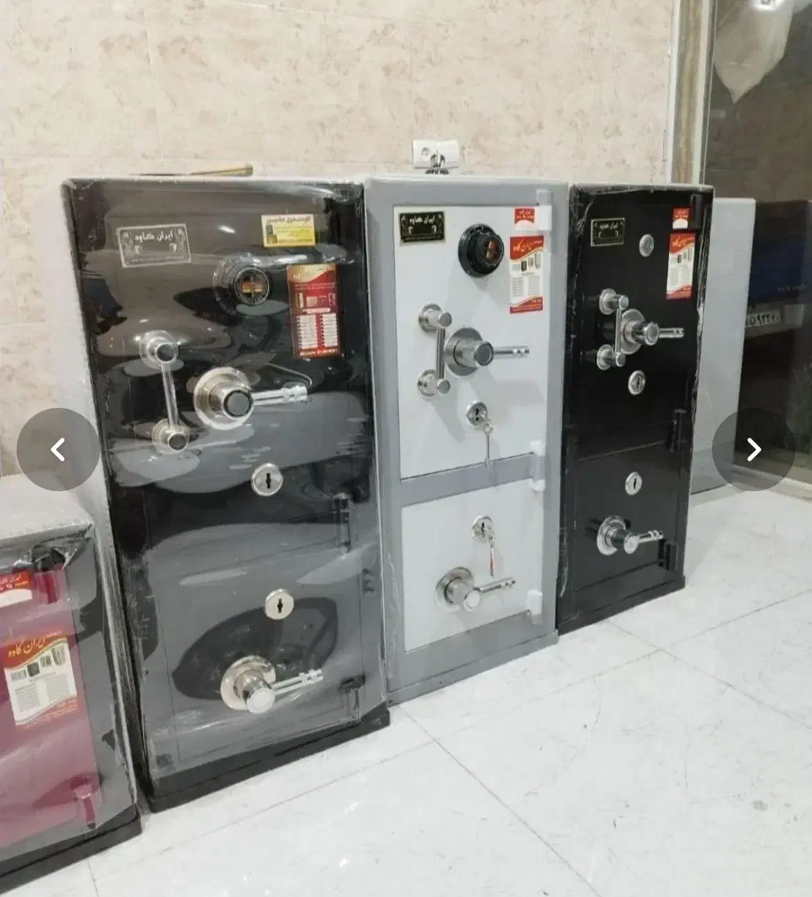 گاوصندوق مدل k R ایران کاوه|ابزارآلات|کاشان, درب یلان|دیوار