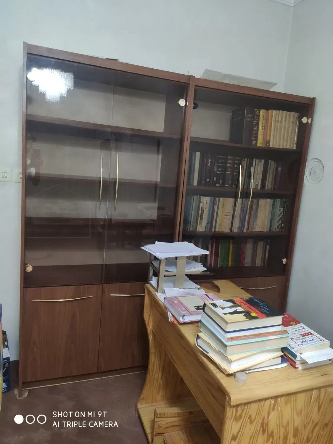 کتابخانه|کتابخانه، شلف، قفسه‌های دیواری|ارومیه, |دیوار