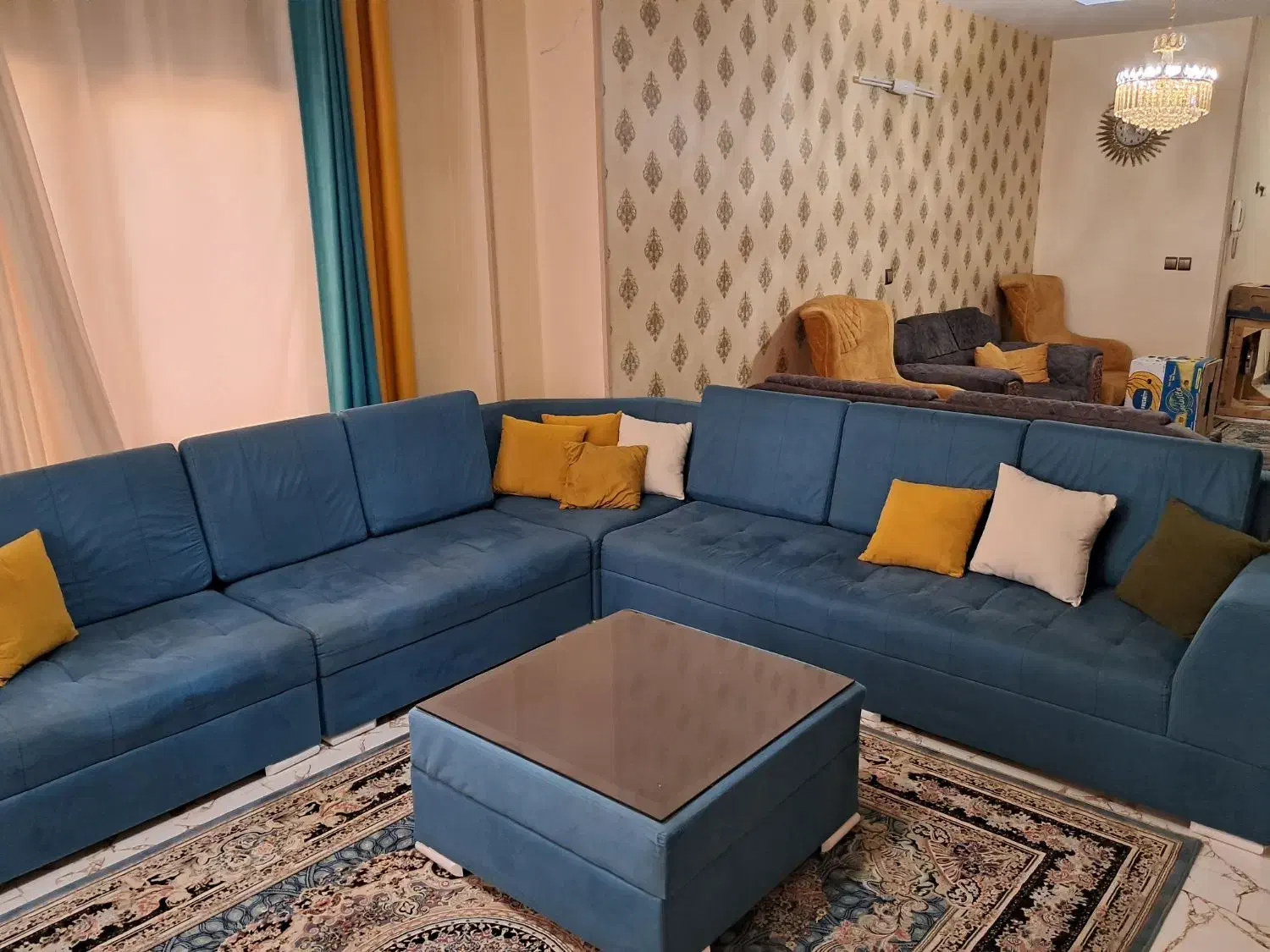 فروش مبل ال|مبلمان خانگی و میز عسلی|ماهدشت, |دیوار