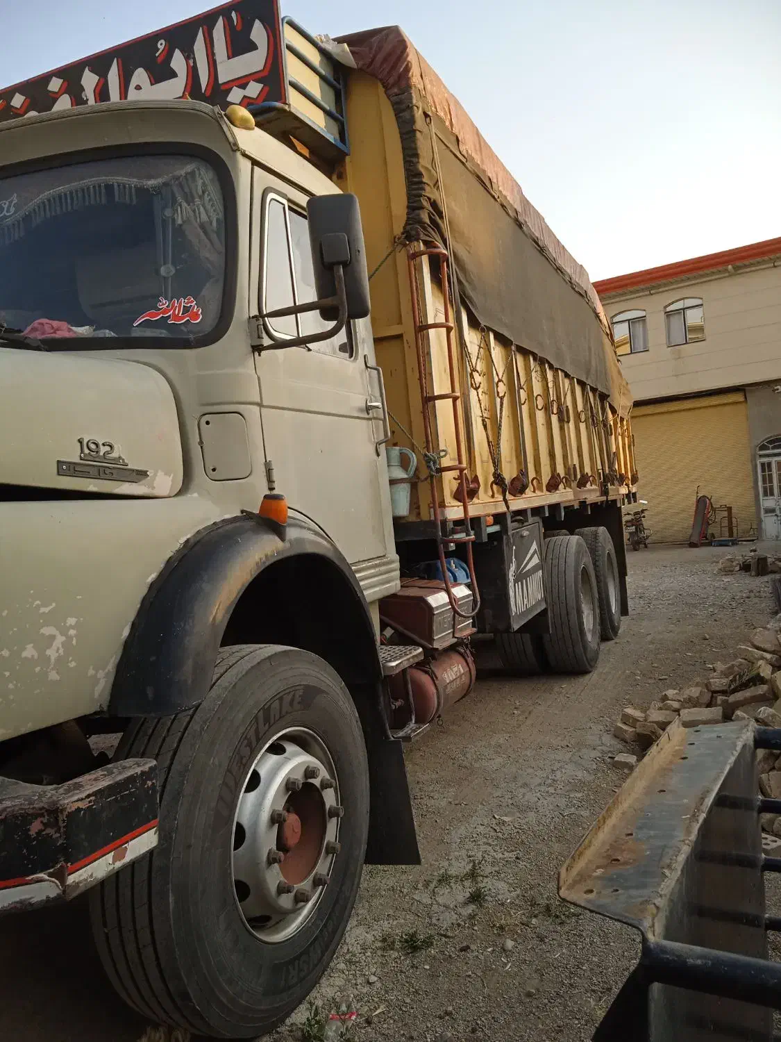 بنز ده چرخ قپونی مدل 1350|خودرو سنگین|ابهر, |دیوار