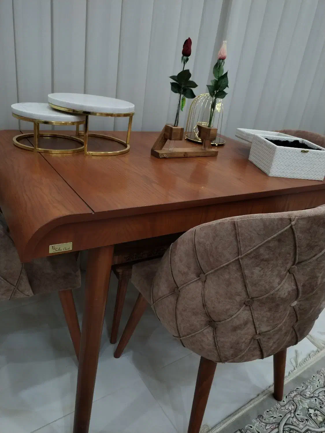 میز ناهارخوری 4نفره|میز و صندلی غذاخوری|سبزوار, قصبه اب یمین|دیوار